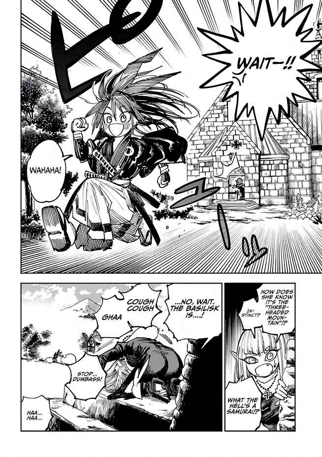 Samurai in Another World Chapter 4 page 40