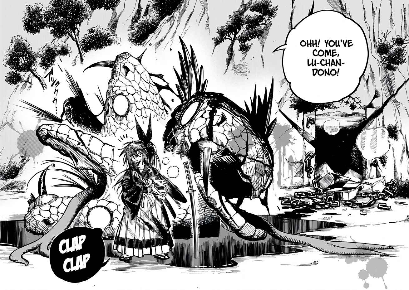 Samurai in Another World Chapter 4 page 48