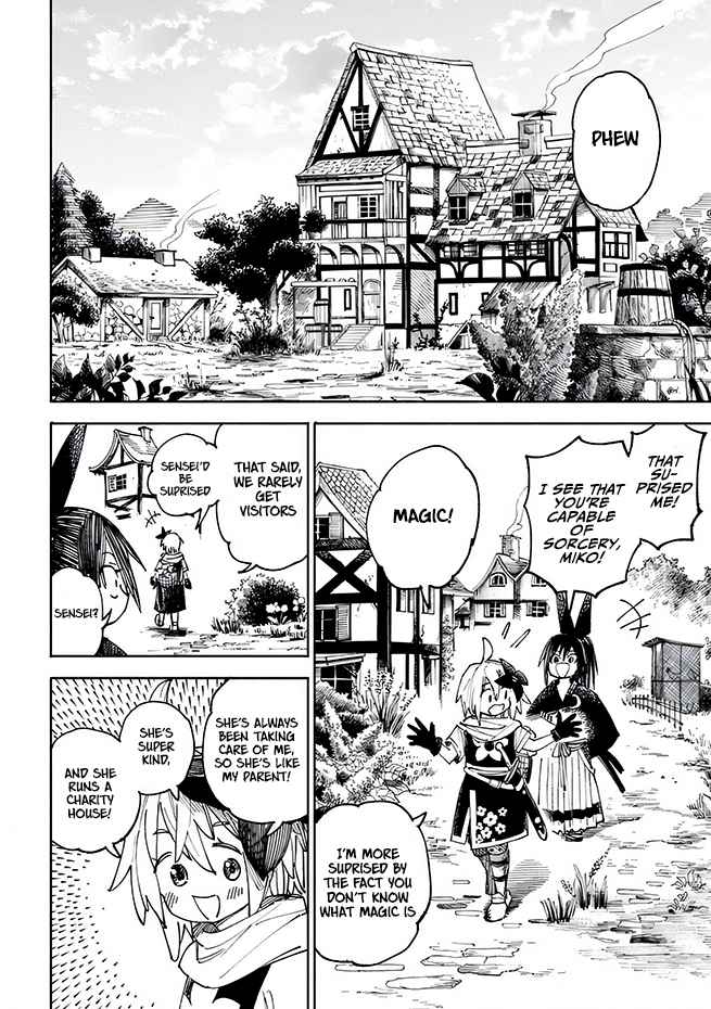 Samurai in Another World Chapter 4 page 3