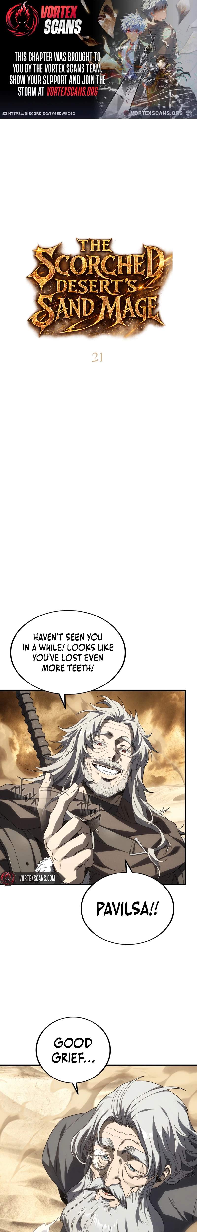 Sandmancer of the Scorched Desert Chapter 21 page 1