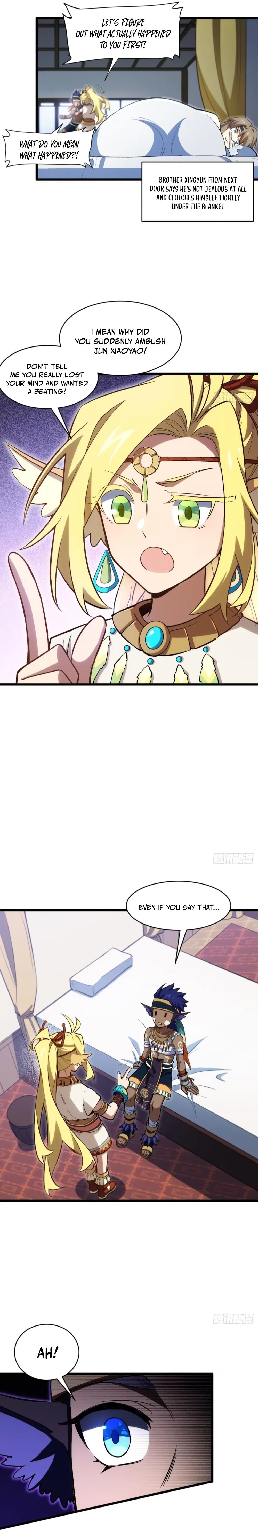Scoring the Sacred Body of the Ancients from the Get-go Chapter 100 page 9