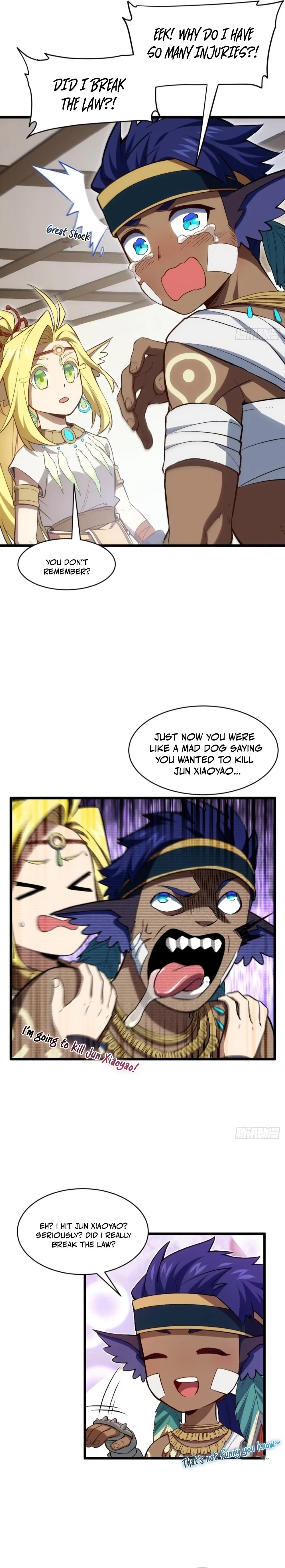 Scoring the Sacred Body of the Ancients from the Get-go Chapter 100 page 5