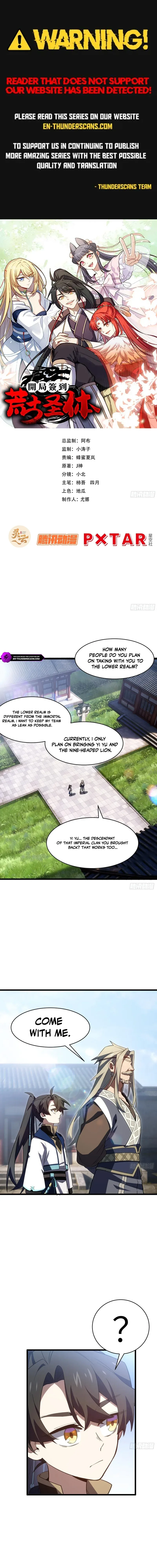 Scoring the Sacred Body of the Ancients from the Get-go Chapter 147 page 1