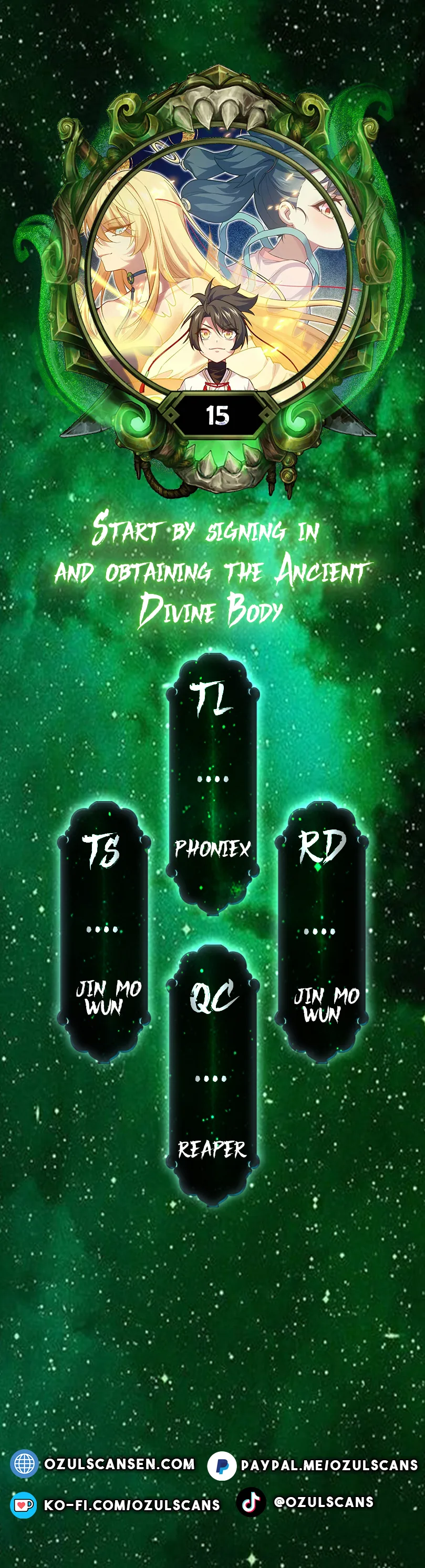 Scoring the Sacred Body of the Ancients from the Get-go Chapter 15 page 2
