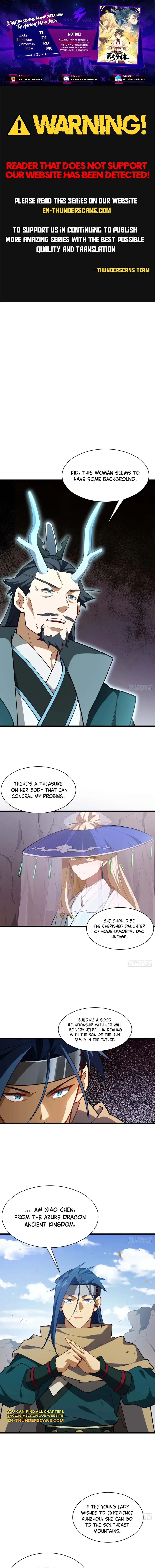 Scoring the Sacred Body of the Ancients from the Get-go Chapter 33 page 2