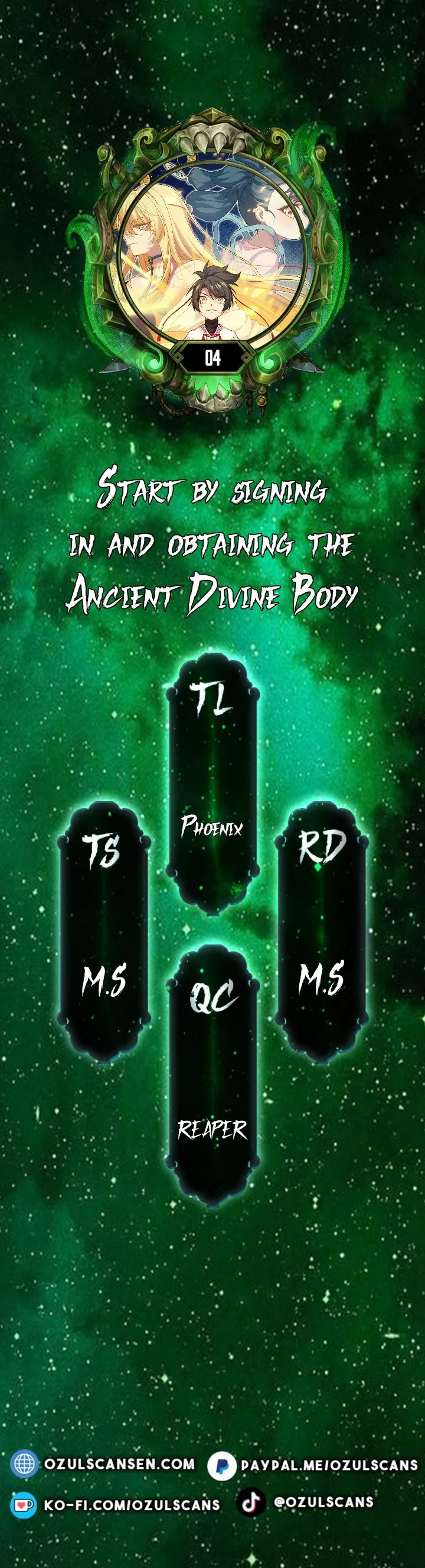 Scoring the Sacred Body of the Ancients from the Get-go Chapter 4 page 2