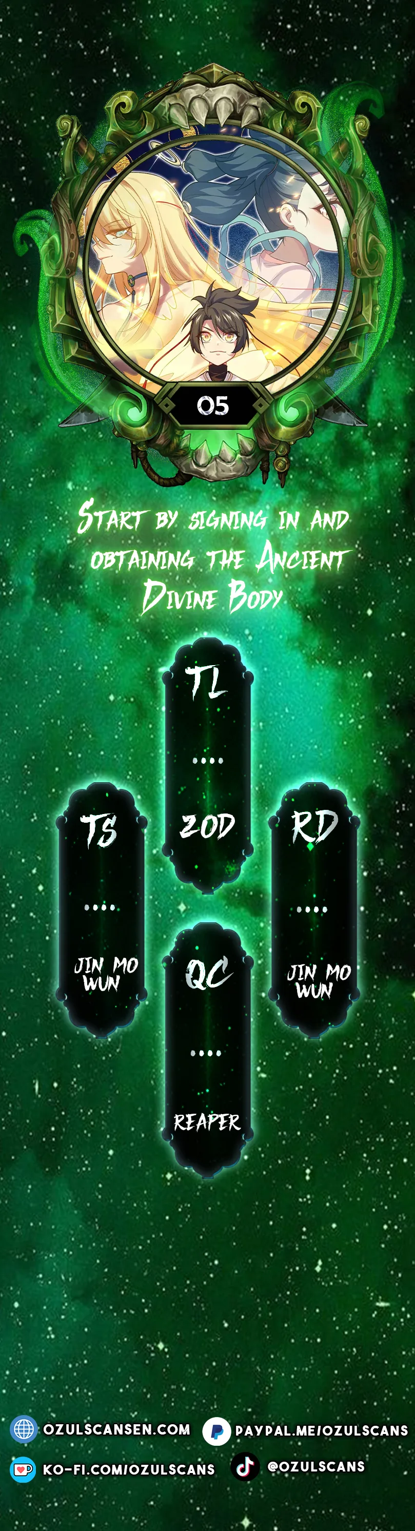 Scoring the Sacred Body of the Ancients from the Get-go Chapter 5 page 2