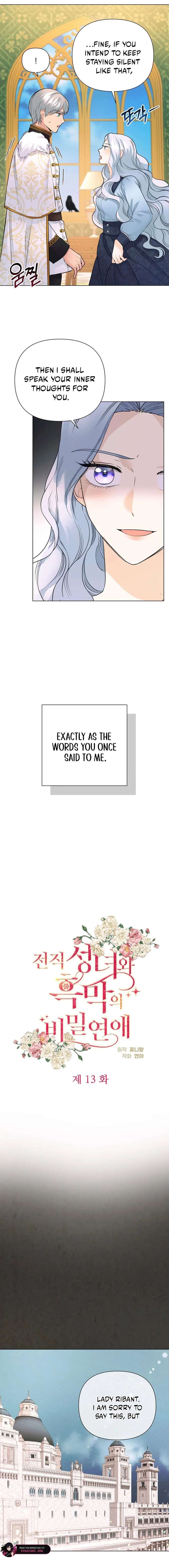 Secret Love Affair Between a Former Saint and a Dark Hero Chapter 13 page 2