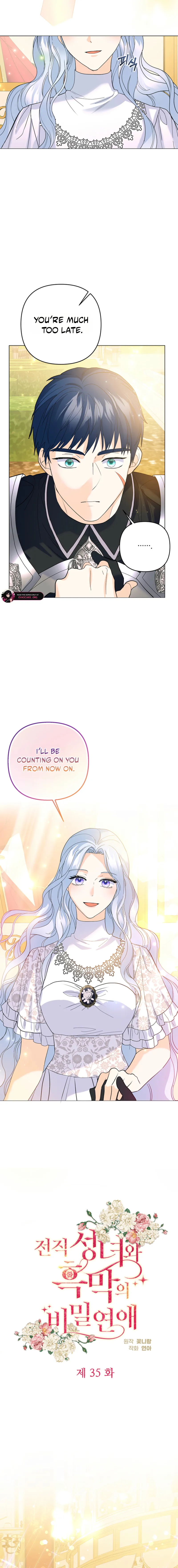 Secret Love Affair Between a Former Saint and a Dark Hero Chapter 35 page 8