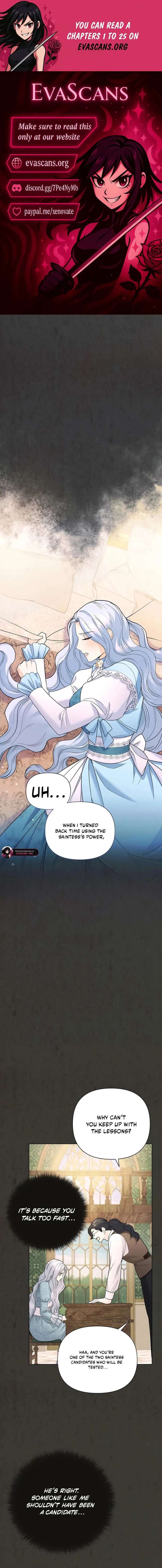 Secret Love Affair Between a Former Saint and a Dark Hero Chapter 6 page 1