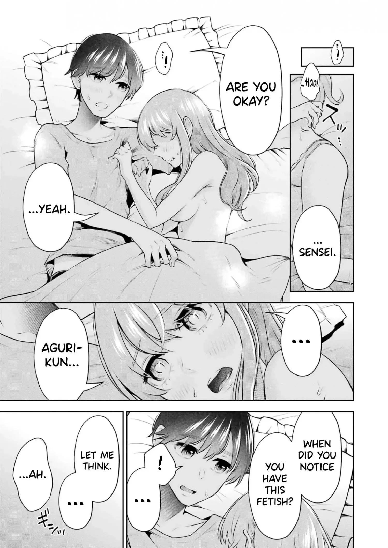 Sensei No Koto, Kusugutte Ageru Chapter 18 page 13