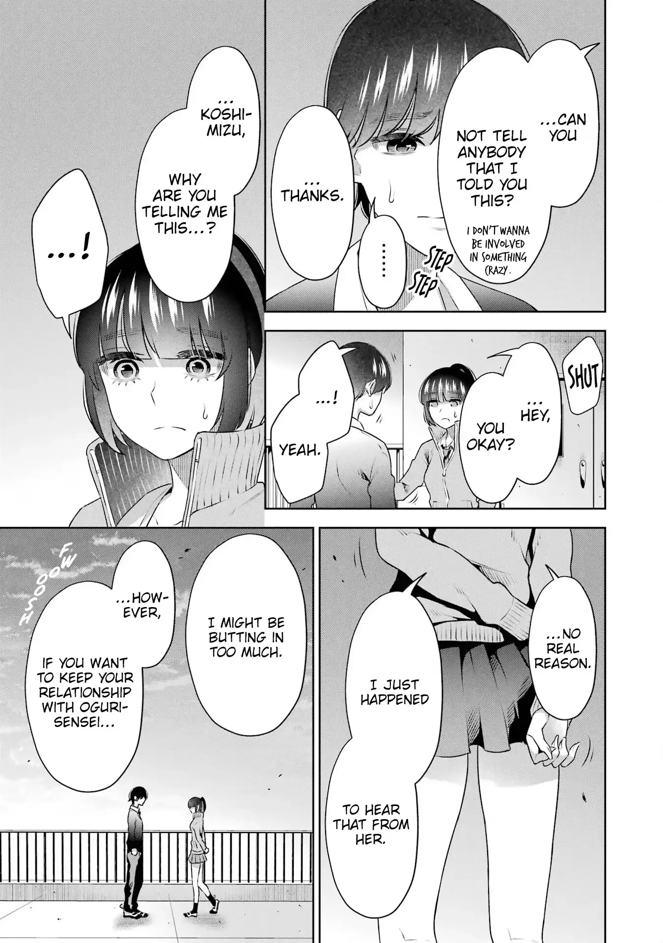 Sensei No Koto, Kusugutte Ageru Chapter 36 page 16