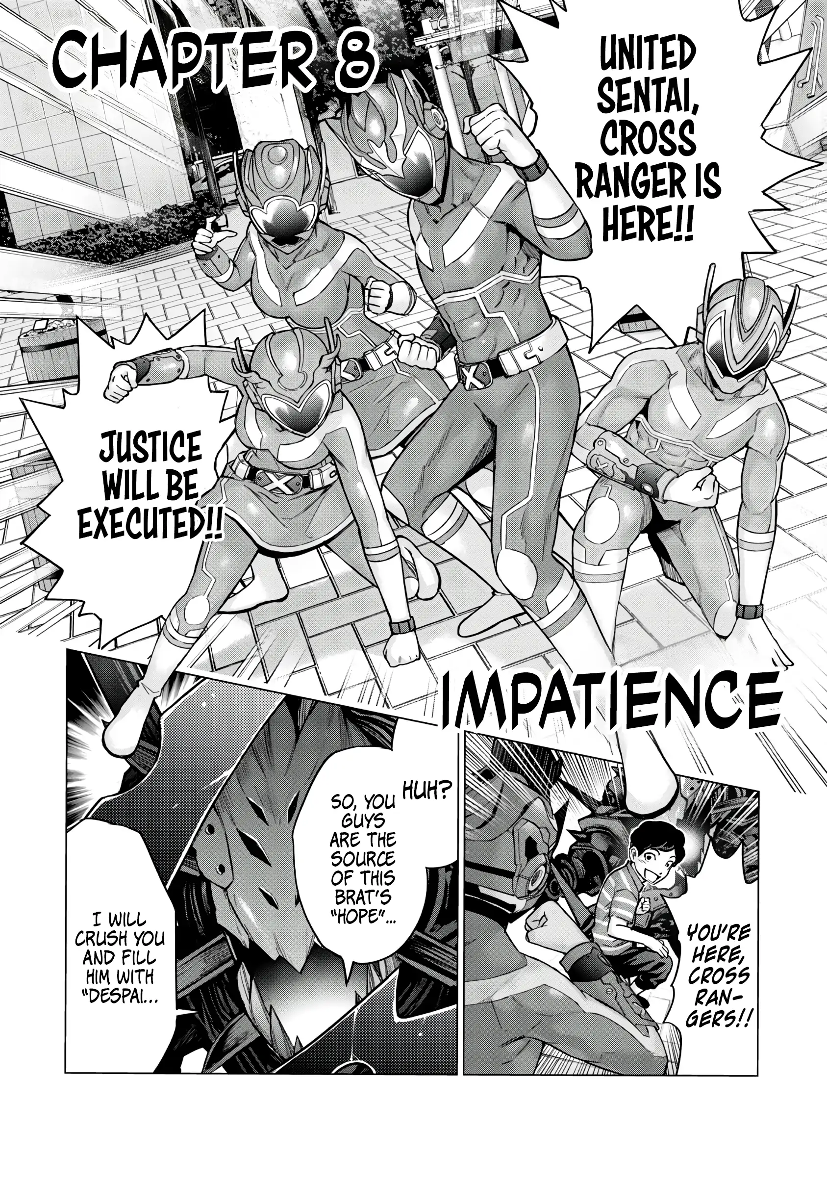 Sentai Taboo Chapter 8 page 2