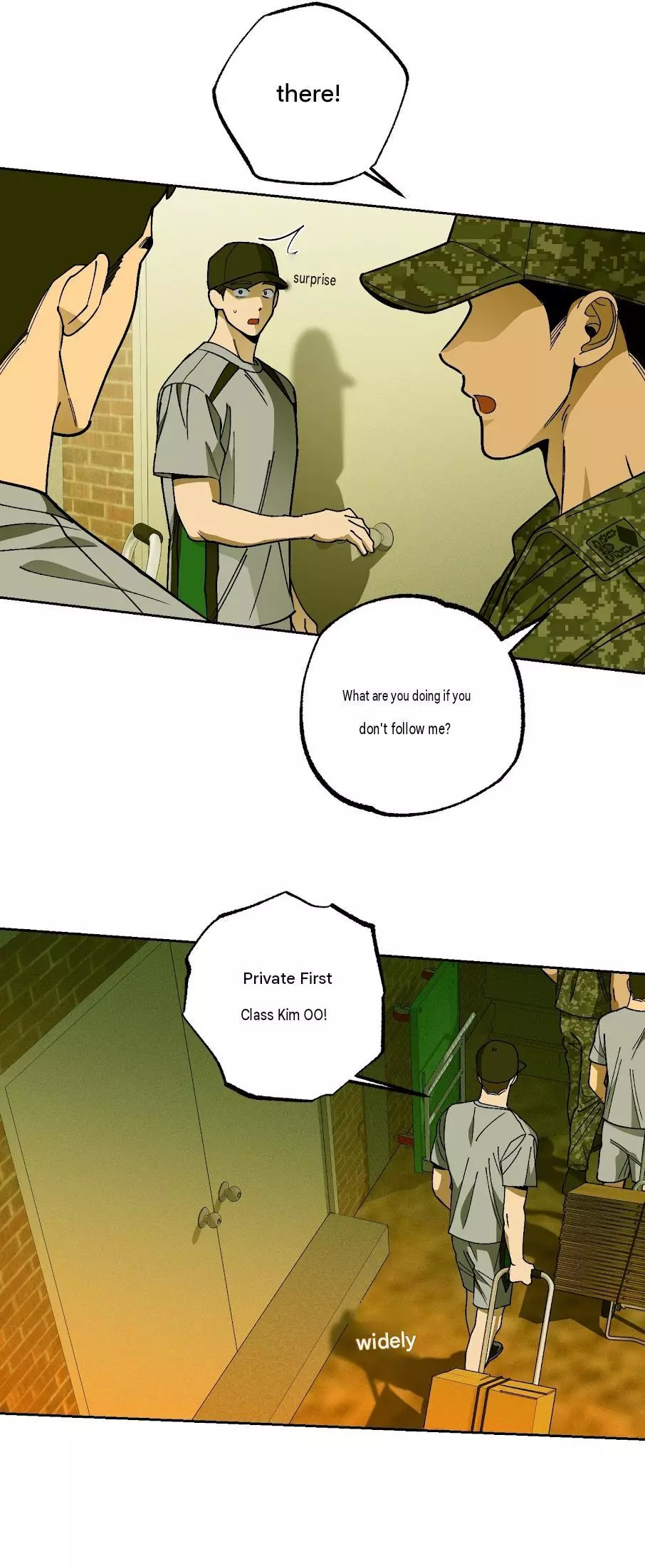 Sergeant, could you pick up the soap? Chapter 0 page 7