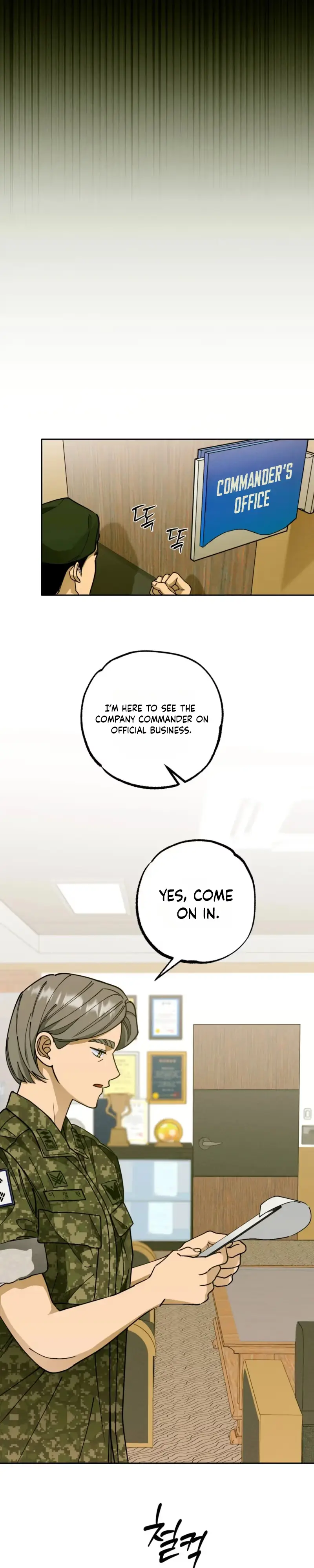 Sergeant Would You Pick Up the Soap? Chapter 1 page 7