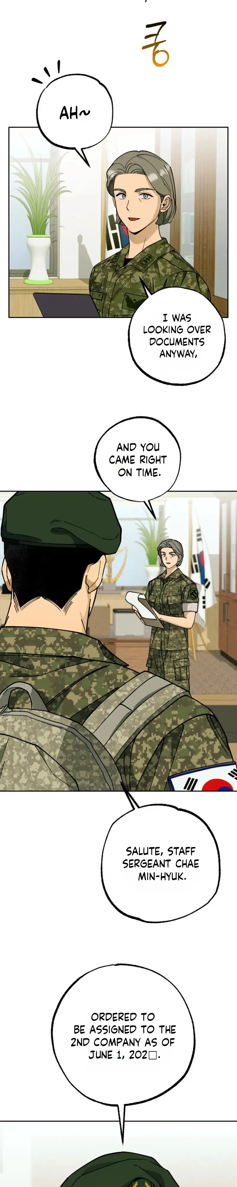 Sergeant Would You Pick Up the Soap? Chapter 1 page 8