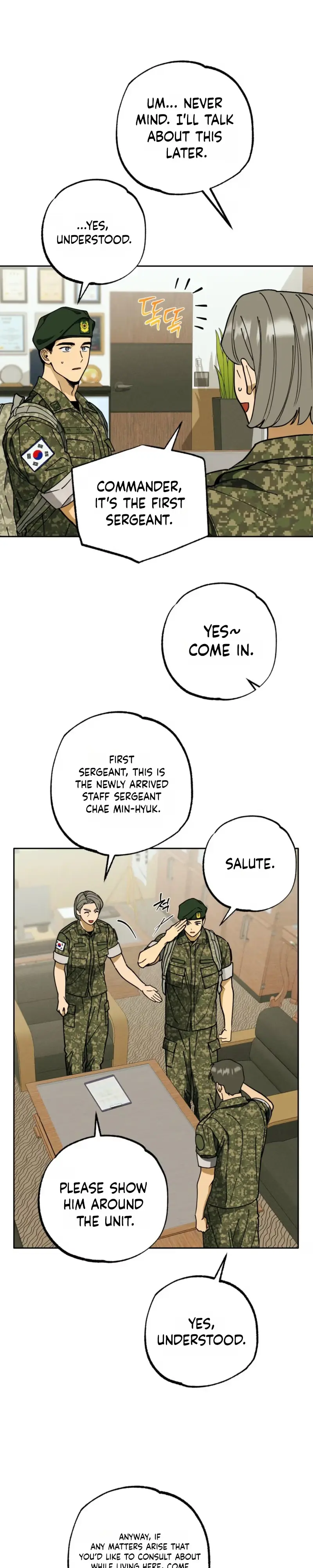Sergeant Would You Pick Up the Soap? Chapter 1 page 14