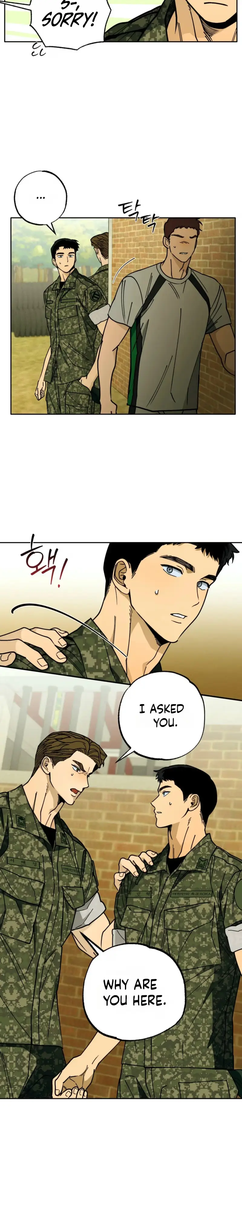 Sergeant Would You Pick Up the Soap? Chapter 1 page 28