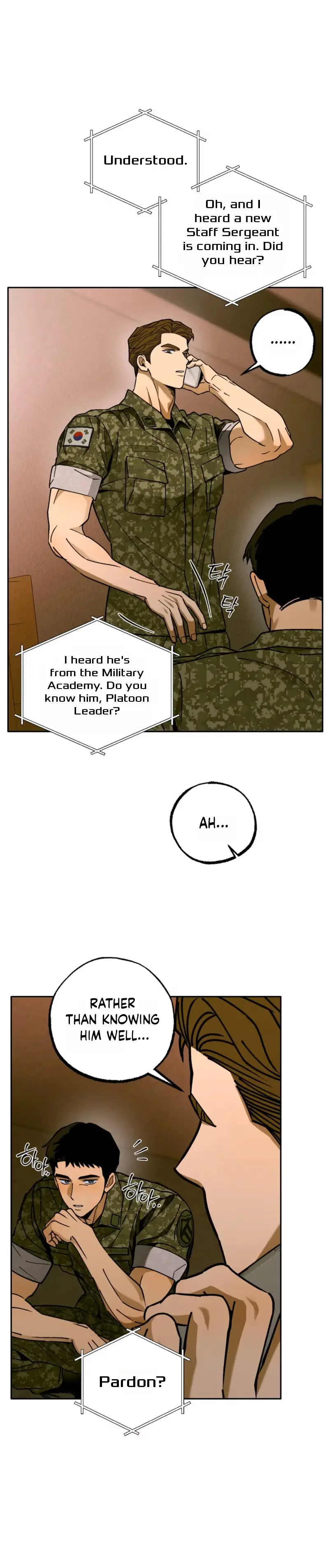 Sergeant Would You Pick Up the Soap? Chapter 2 page 17