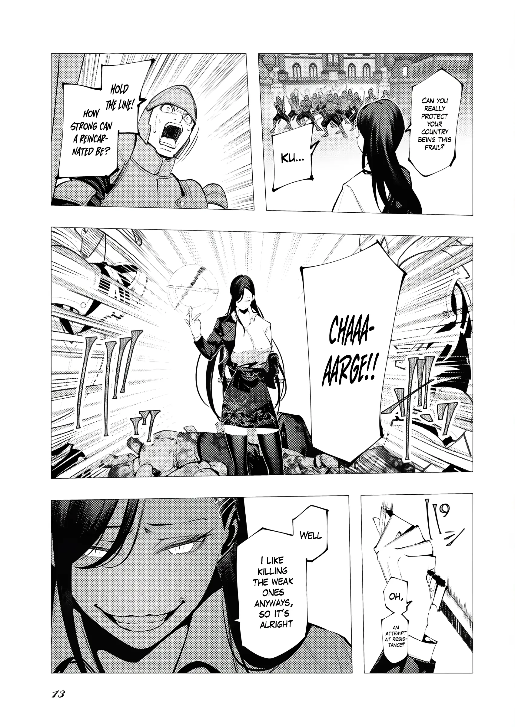 Serial Killer Isekai Ni Oritatsu Isekai: Battle Royale Chapter 1 page 7