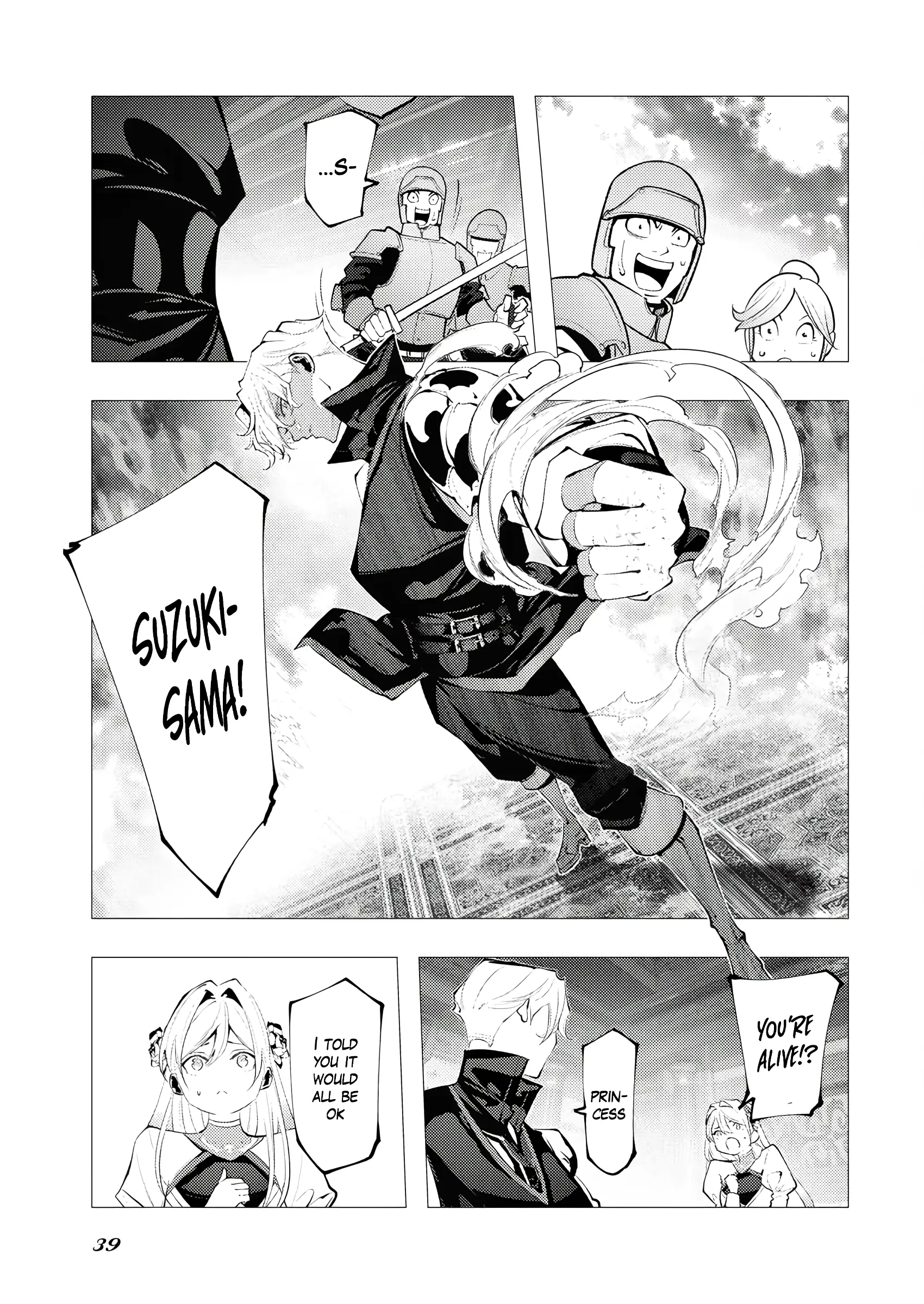 Serial Killer Isekai Ni Oritatsu Isekai: Battle Royale Chapter 1 page 32