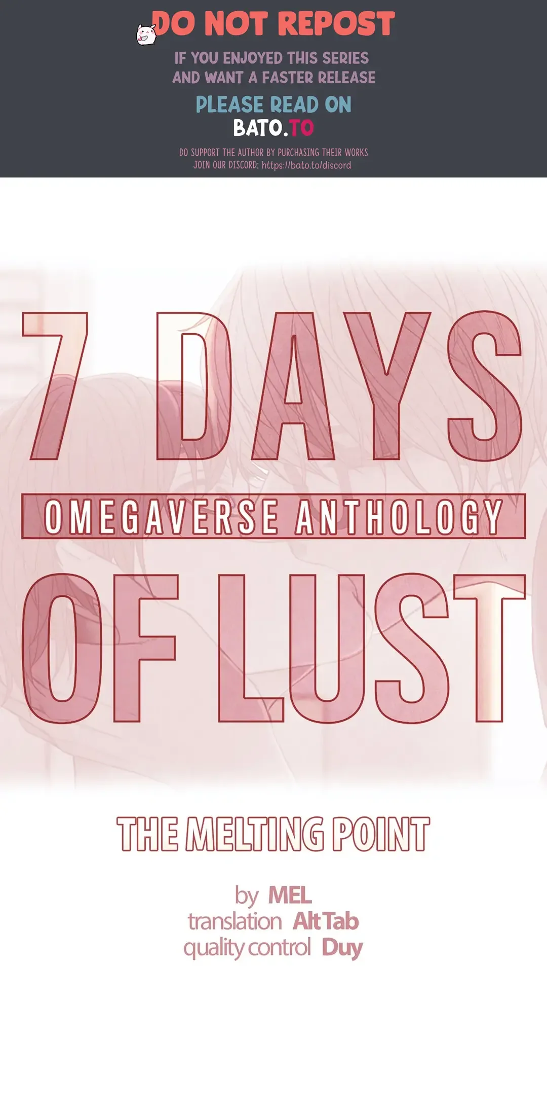 Seven Days of Lust - Omegaverse Anthology Chapter 6 page 1