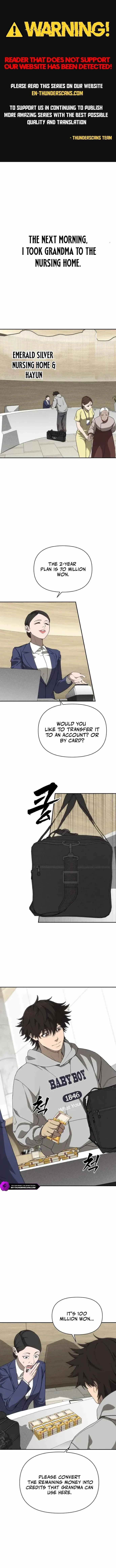 Sha-MONEY-ism Chapter 7 page 1