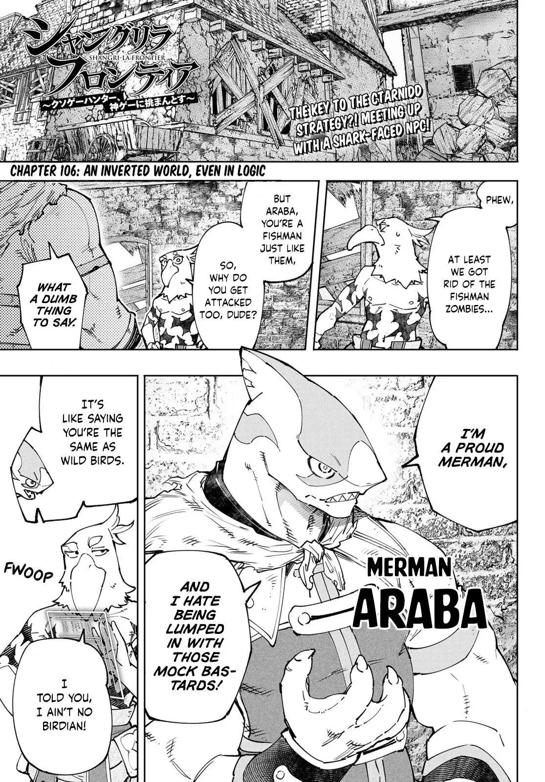 Shangri-La Frontier ~ Kusoge Hunter, Kamige ni Idoman to su~ Chapter 106 page 2