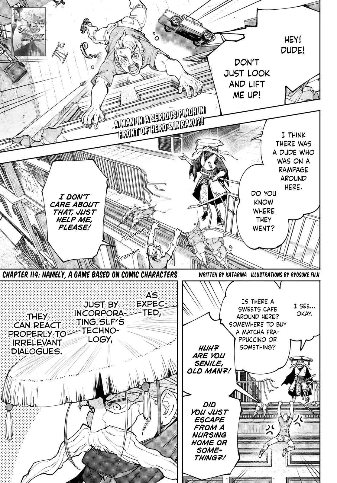 Shangri-La Frontier ~ Kusoge Hunter, Kamige ni Idoman to su~ Chapter 114 page 2