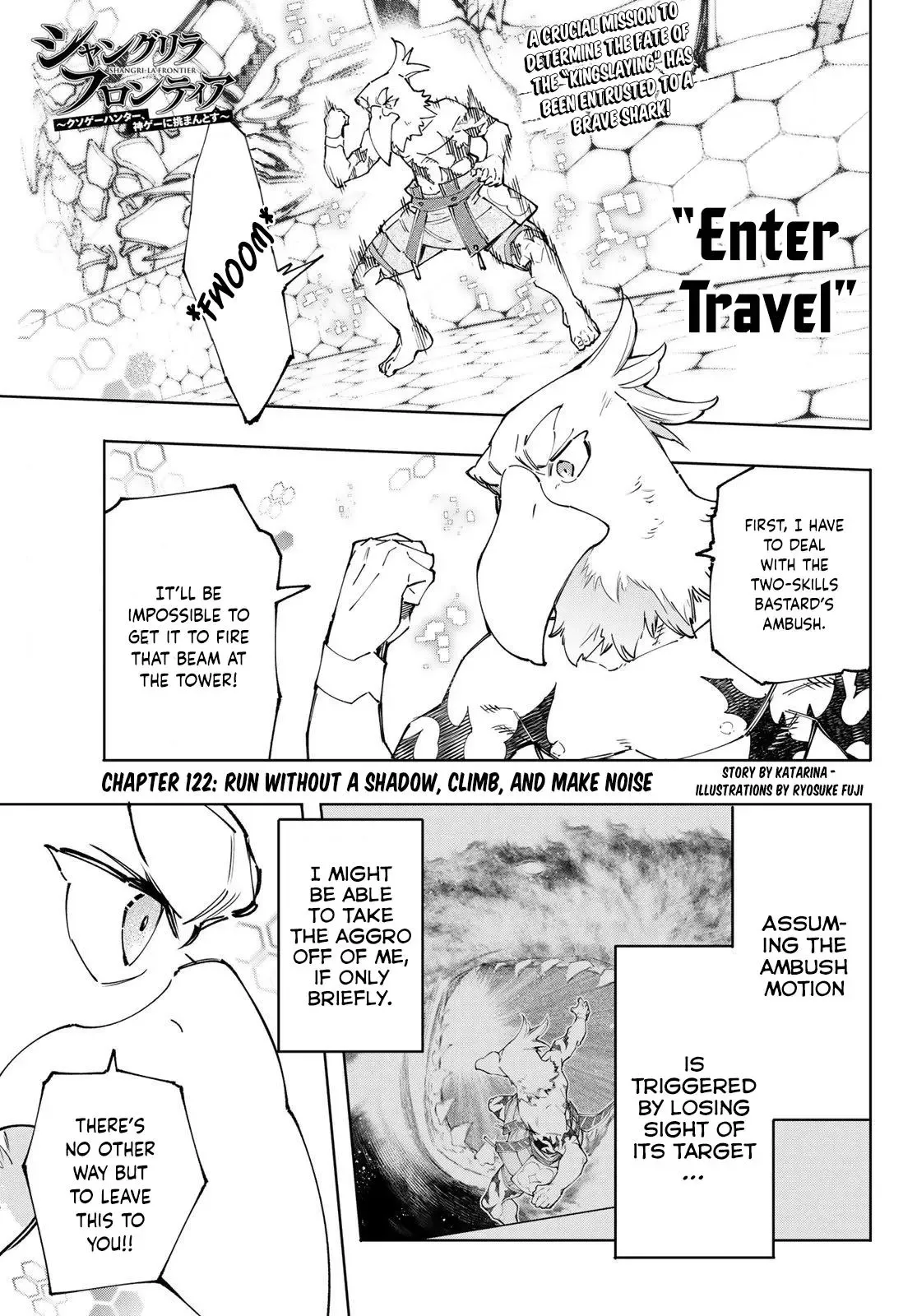 Shangri-La Frontier ~ Kusoge Hunter, Kamige ni Idoman to su~ Chapter 122 page 2