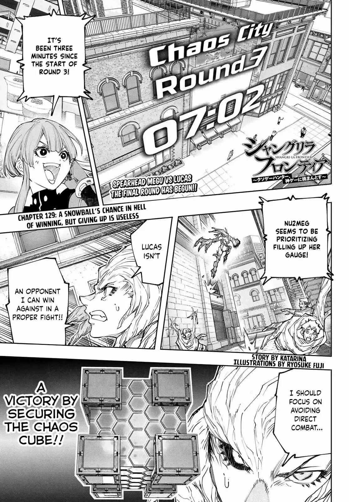 Shangri-La Frontier ~ Kusoge Hunter, Kamige ni Idoman to su~ Chapter 129 page 2