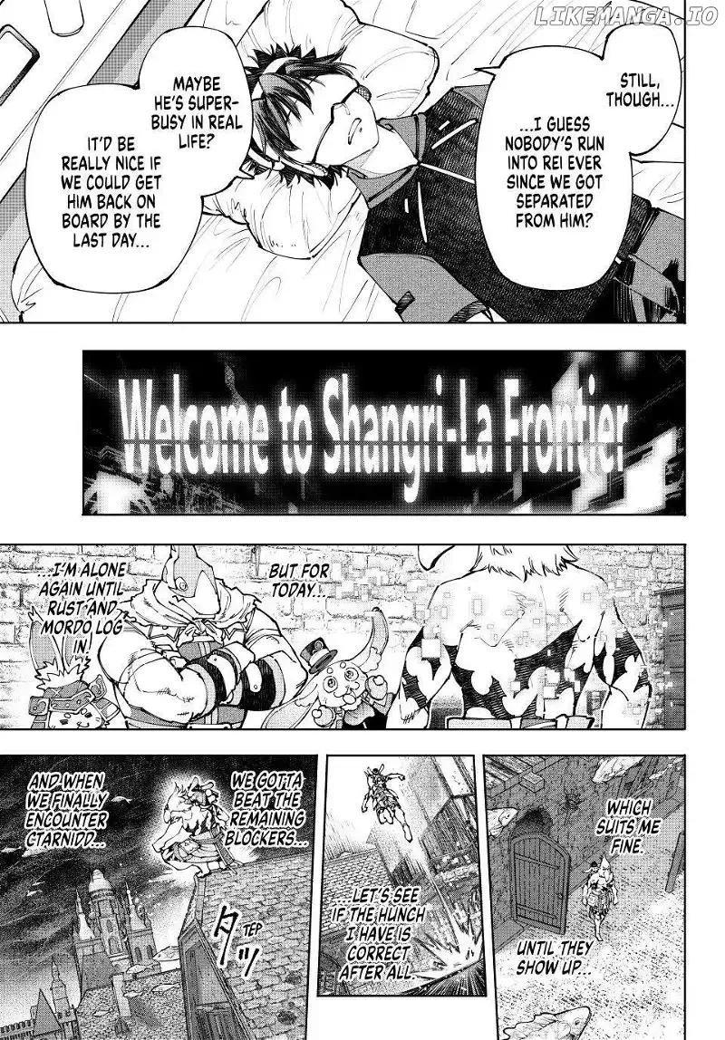 Shangri-La Frontier ~ Kusoge Hunter, Kamige ni Idoman to su~ Chapter 166 page 17