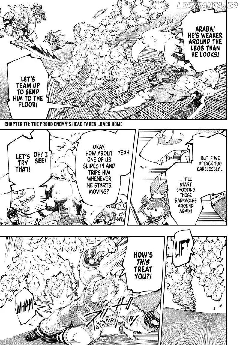 Shangri-La Frontier ~ Kusoge Hunter, Kamige ni Idoman to su~ Chapter 171 page 1