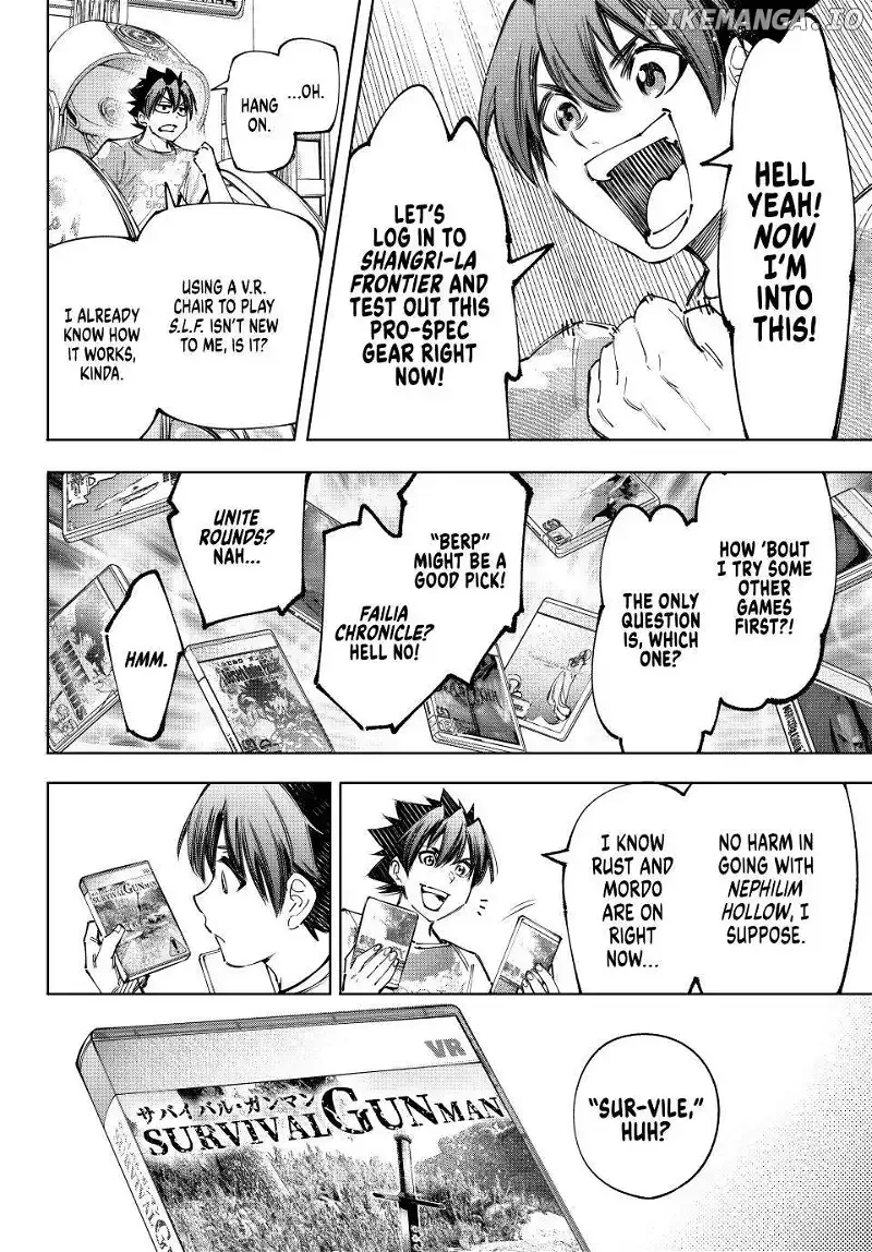 Shangri-La Frontier ~ Kusoge Hunter, Kamige ni Idoman to su~ Chapter 174 page 6