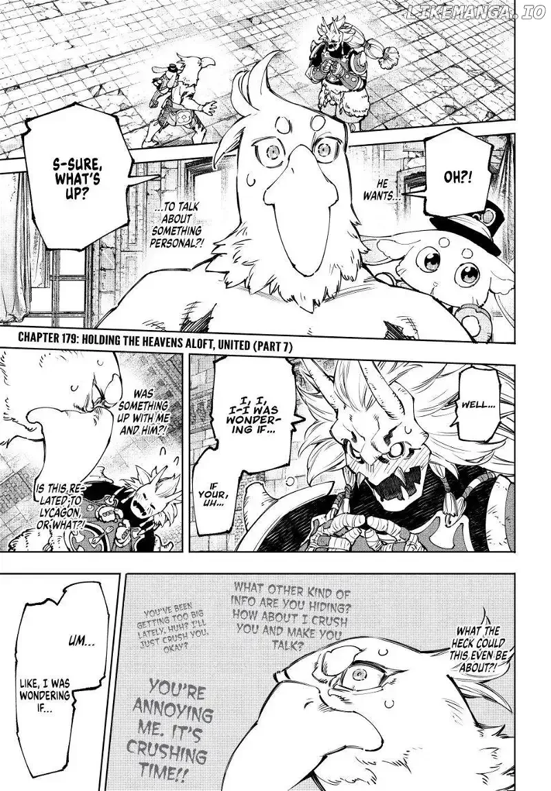 Shangri-La Frontier ~ Kusoge Hunter, Kamige ni Idoman to su~ Chapter 179 page 1