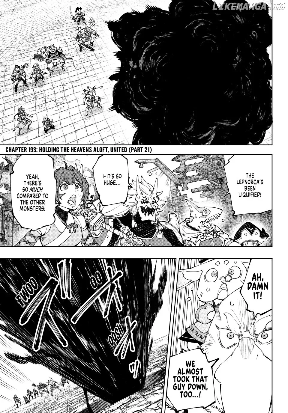 Shangri-La Frontier ~ Kusoge Hunter, Kamige ni Idoman to su~ Chapter 193 page 1