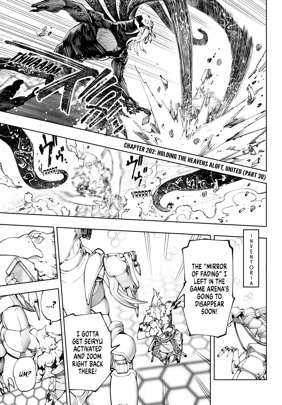 Shangri-La Frontier ~ Kusoge Hunter, Kamige ni Idoman to su~ Chapter 202 page 2
