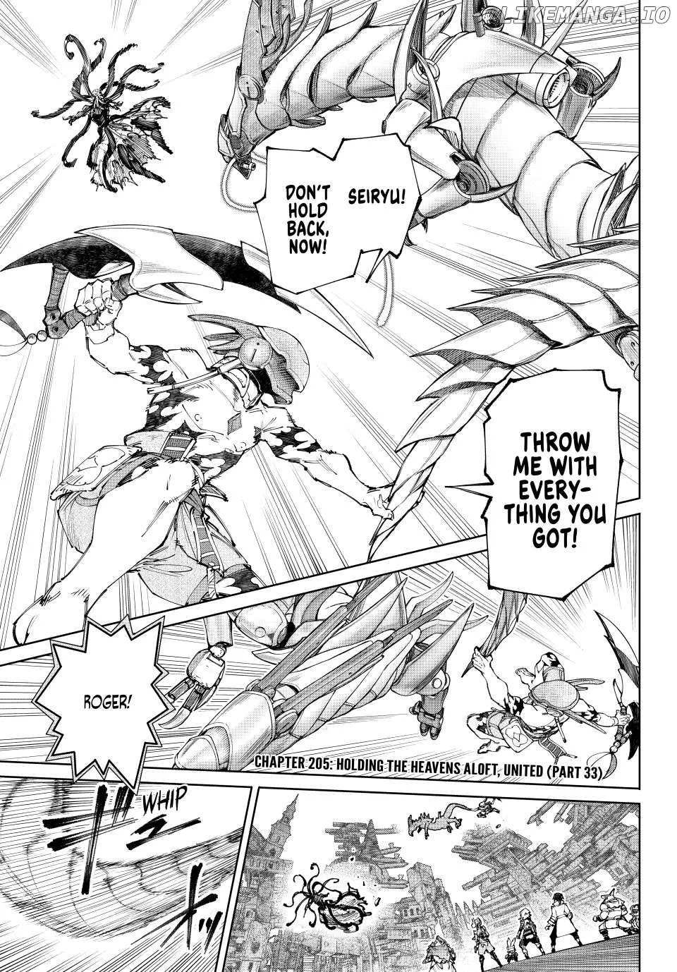 Shangri-La Frontier ~ Kusoge Hunter, Kamige ni Idoman to su~ Chapter 205 page 1