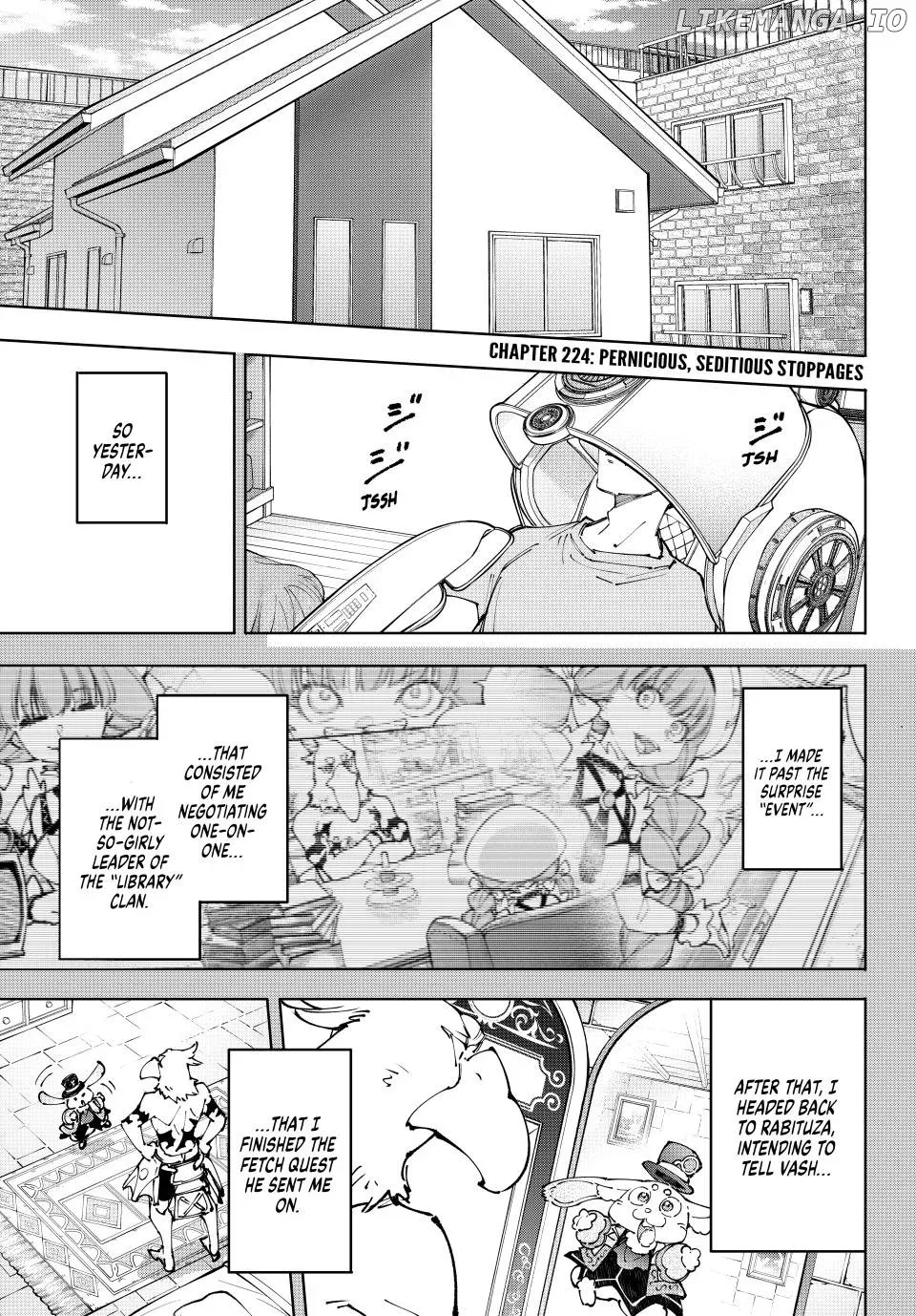 Shangri-La Frontier ~ Kusoge Hunter, Kamige ni Idoman to su~ Chapter 224 page 1