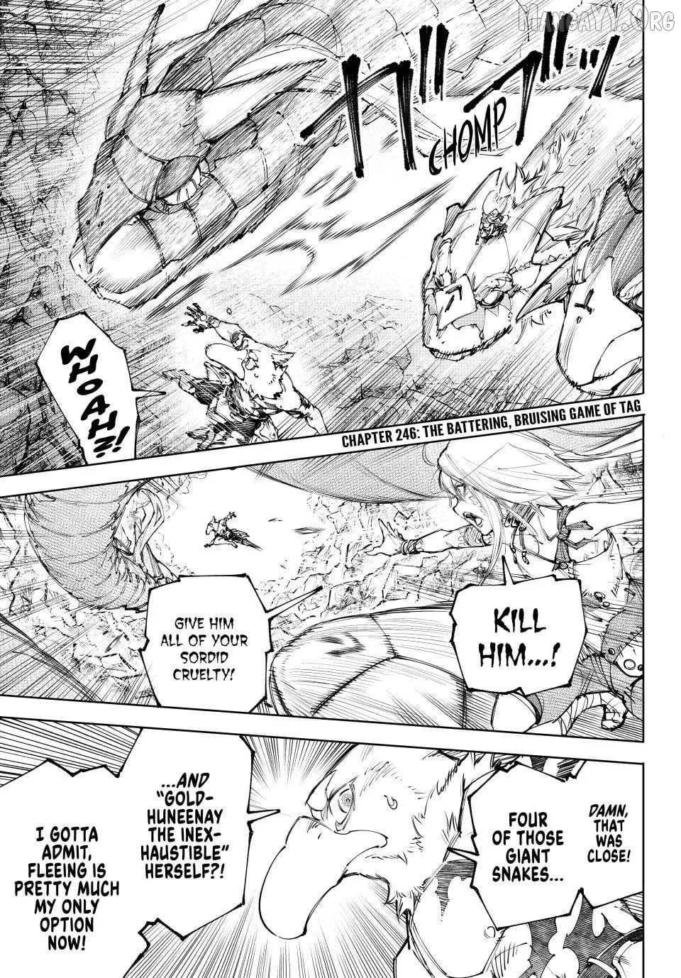 Shangri-La Frontier ~ Kusoge Hunter, Kamige ni Idoman to su~ Chapter 246 page 1