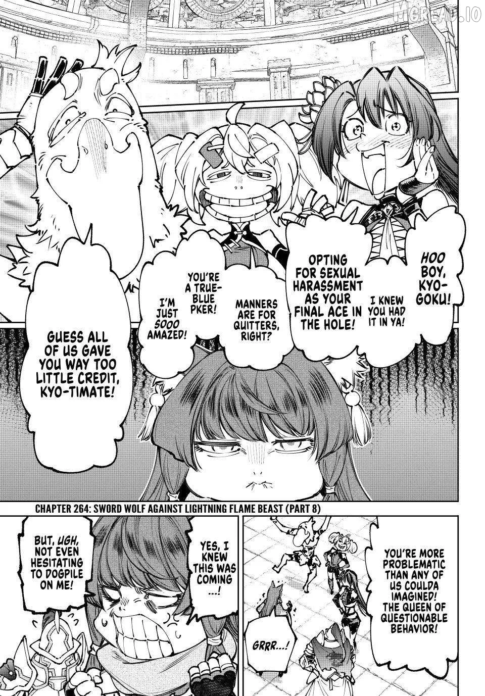 Shangri-La Frontier ~ Kusoge Hunter, Kamige ni Idoman to su~ Chapter 264 page 1