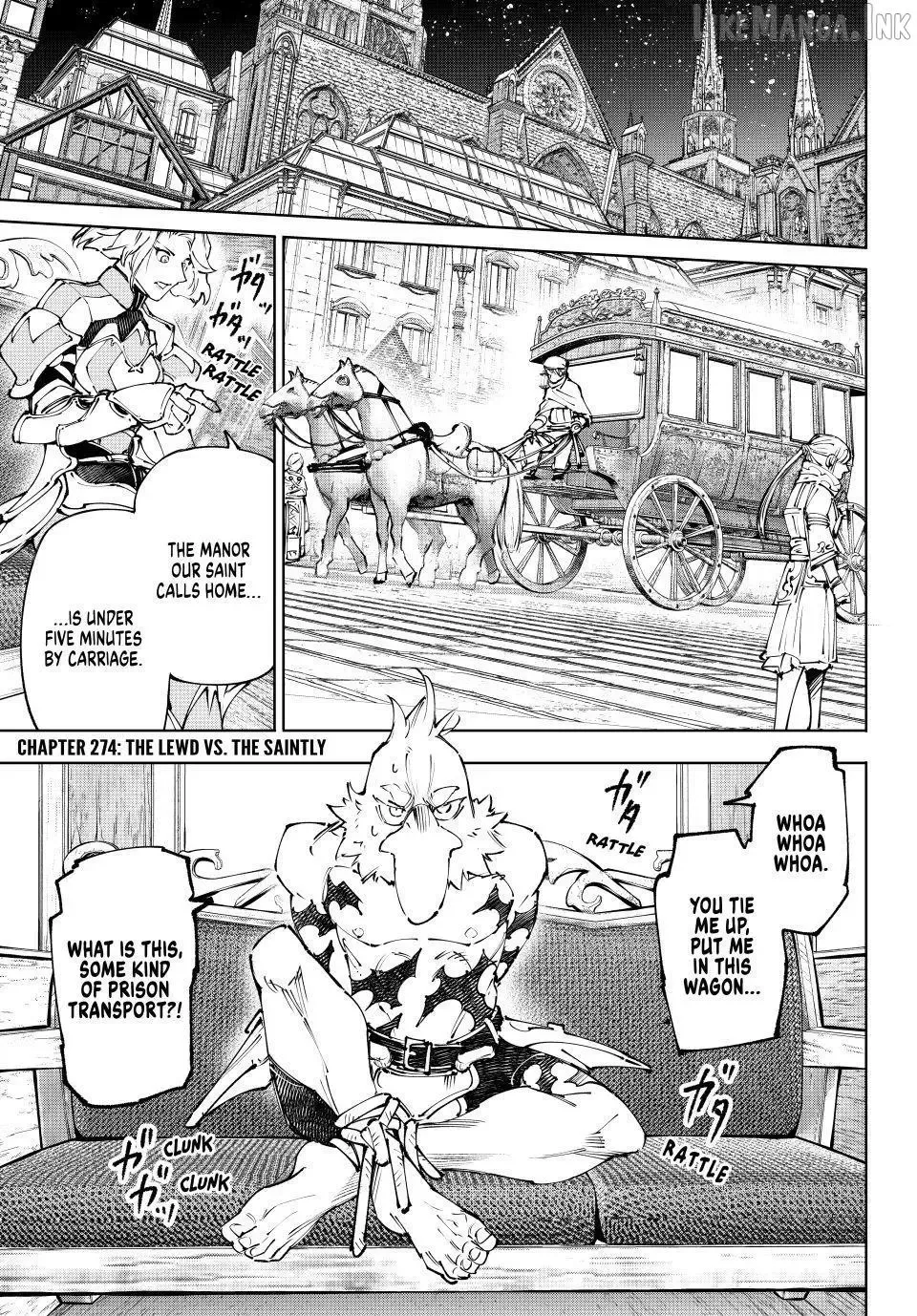 Shangri-La Frontier ~ Kusoge Hunter, Kamige ni Idoman to su~ Chapter 274 page 1