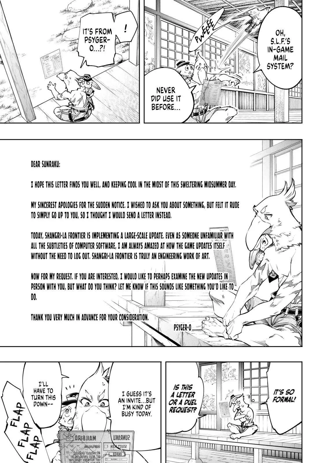 Shangri-La Frontier ~ Kusoge Hunter, Kamige ni Idoman to su~ Chapter 30 page 3