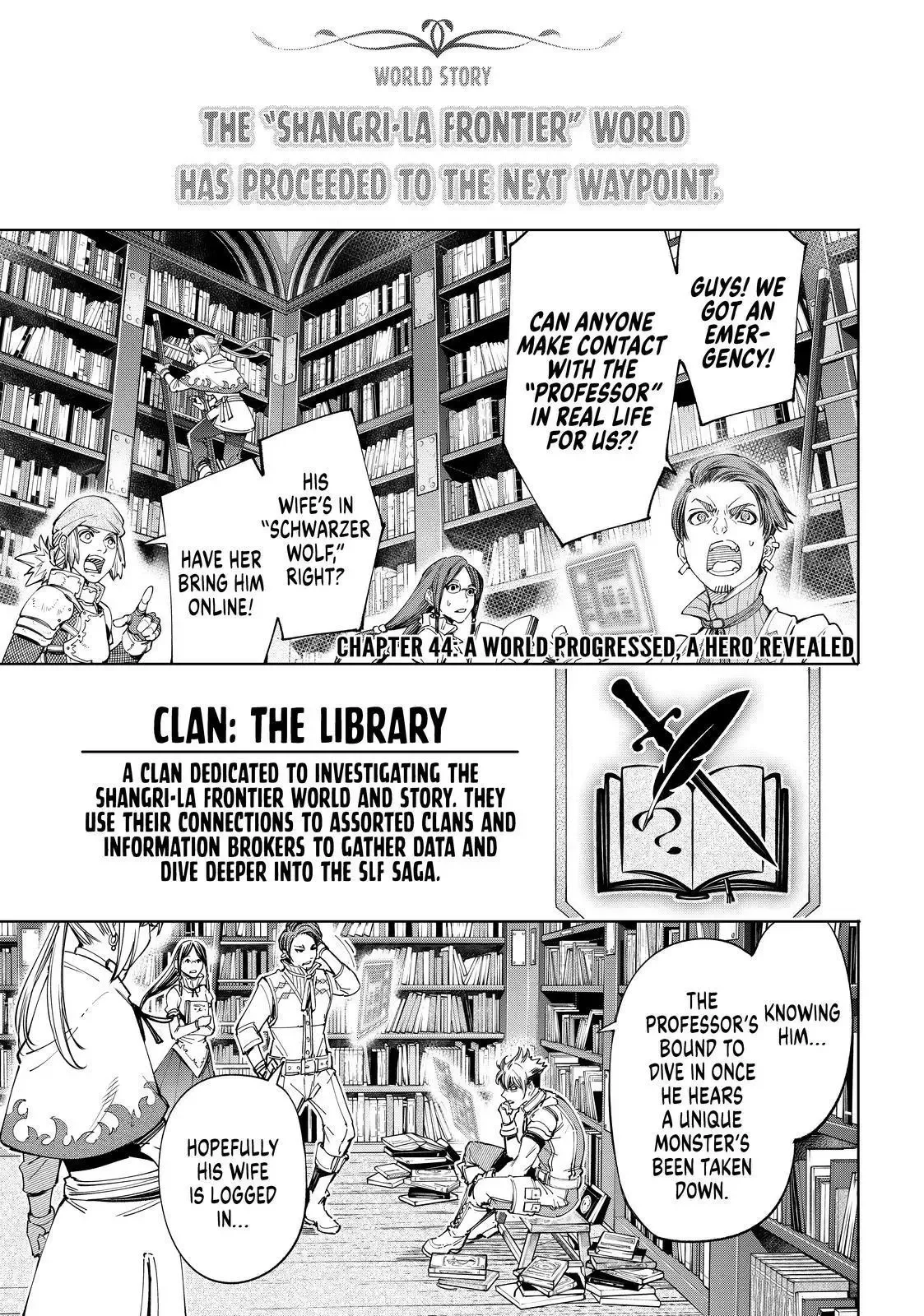Shangri-La Frontier ~ Kusoge Hunter, Kamige ni Idoman to su~ Chapter 44 page 1