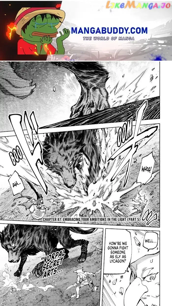 Shangri-La Frontier ~ Kusoge Hunter, Kamige ni Idoman to su~ Chapter 87 page 1