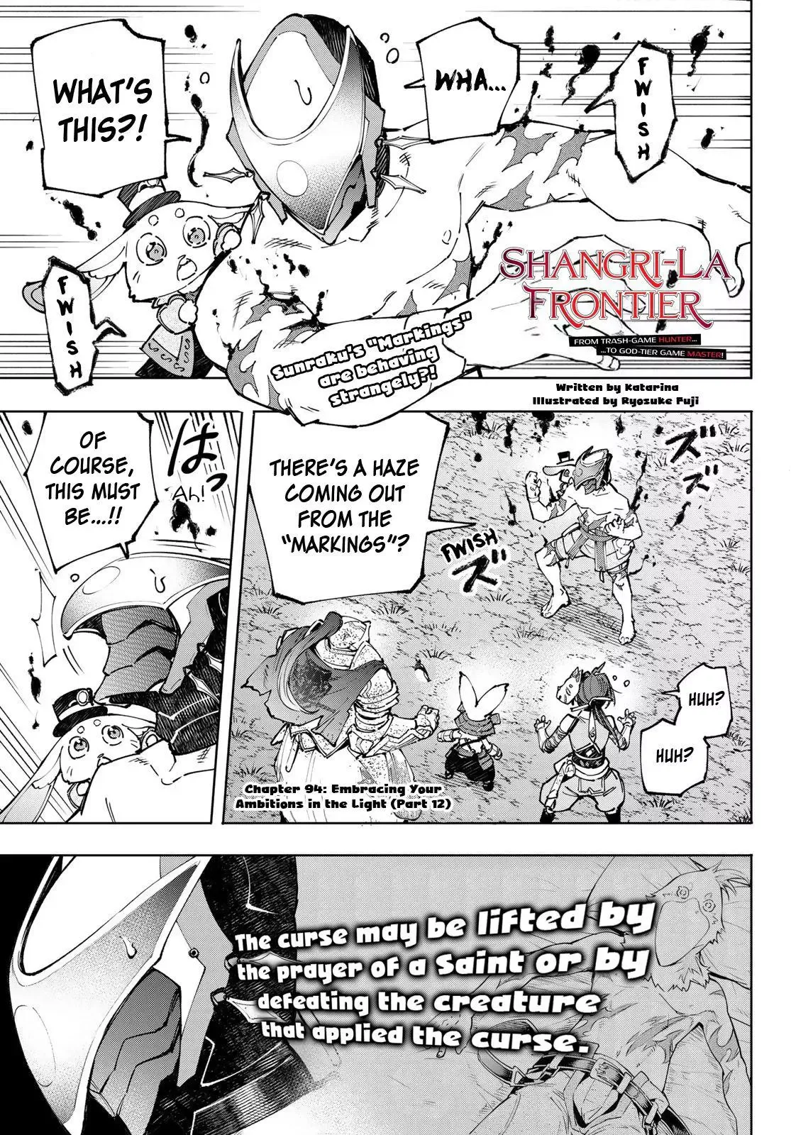 Shangri-La Frontier ~ Kusoge Hunter, Kamige ni Idoman to su~ Chapter 94 page 2