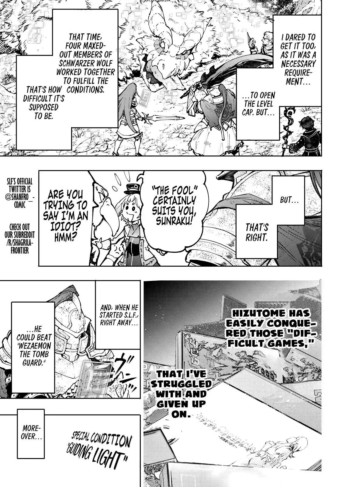 Shangri-La Frontier ~ Kusoge Hunter, Kamige ni Idoman to su~ Chapter 96 page 11