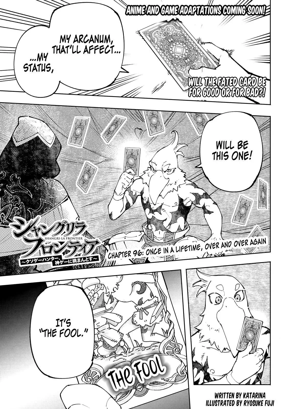 Shangri-La Frontier ~ Kusoge Hunter, Kamige ni Idoman to su~ Chapter 96 page 3
