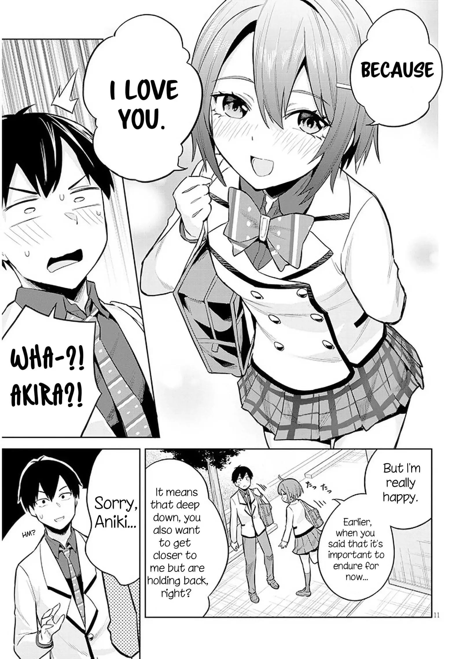 She Was Actually My Stepsister Chapter 11 page 12
