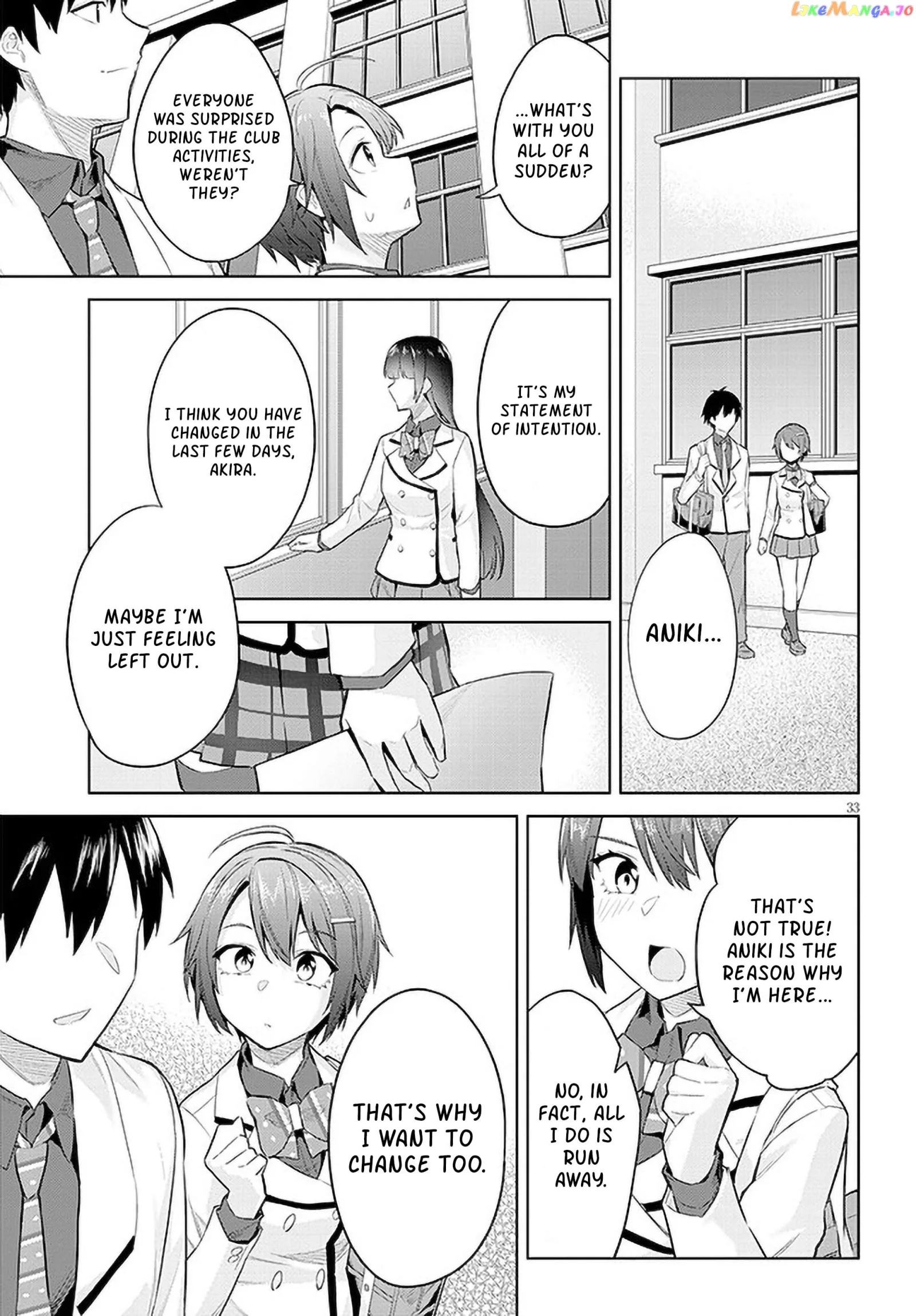 She Was Actually My Stepsister Chapter 14 page 33